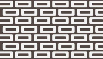 motif de mur de briques avec des imprimés géométriques classiques. arrière-plan de conception grunge. ornement urbain moderne. adapté au motif de tissu vecteur
