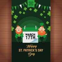 Joyeuse Saint Patrick vecteur