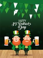 Joyeuse Saint Patrick vecteur