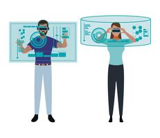 Technologie de réalité virtuelle