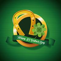 Joyeuse Saint Patrick vecteur