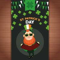 Joyeuse Saint Patrick vecteur