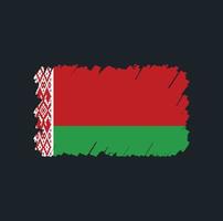 brosse drapeau biélorusse vecteur