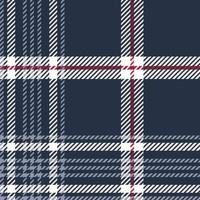 vecteur continu. plaid à carreaux tartan à chevrons pour poncho, couverture ou autres motifs de tissu. motif à carreaux bleu