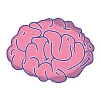 l&#39;anatomie du cerveau humain à la créativité et à l&#39;intellect vecteur