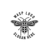 illustration vectorielle de conception de logo des symboles d'abeille, des icônes, des éléments de conception. motif décoratif abstrait abeille vecteur