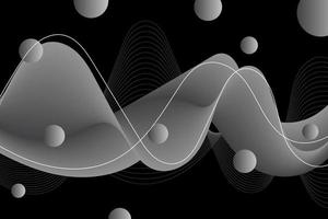 abstrait liquide fluide ondulé vecteur