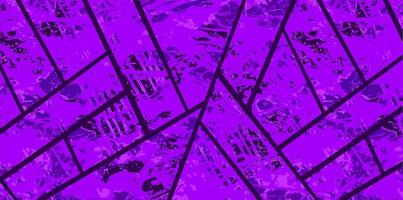 texture violette grunge. motif de rayures, d'usure et d'éraflures. fond vintage monochrome. motif abstrait de saleté, poussière, sportif. vecteur