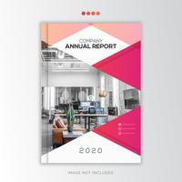 Rapport annuel Corporate Design créatif vecteur