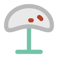 concepts de champignons à la mode vecteur