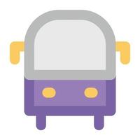 concepts d'autobus à la mode vecteur