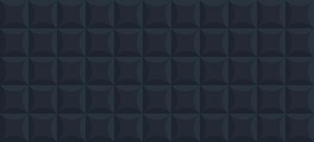 arrière-plan vintage de sellerie en cuir noir de luxe. texture de carreaux réaliste pour l'intérieur de la décoration avec une forme carrée. modèle de surface géométrique. conception abstraite de papier peint moderne. illustration vectorielle.