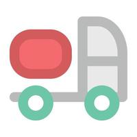 concepts de camion de livraison vecteur