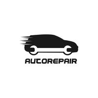 Logo de réparation automobile vecteur