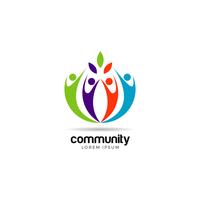Logo communautaire coloré