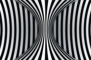 lignes illusion d'optique vecteur