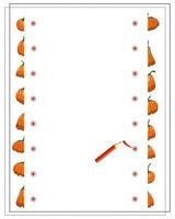 un jeu de logique pour les enfants trouver les bonnes moitiés de citrouilles vecteur