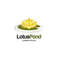 Logo Fleur De Lotus vecteur