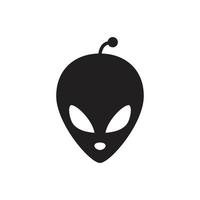 symbole d'icône extraterrestre illustration vectorielle plate pour la conception graphique et web. vecteur