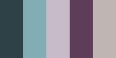 palettes de combinaisons de schémas de couleurs. palette de couleurs vectorielles vecteur