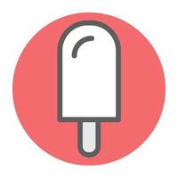 concepts de popsicle à la mode vecteur