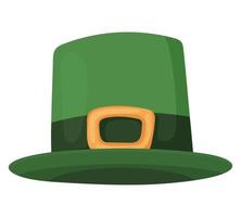 chapeau haut de forme patricks day vecteur