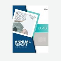 rapport annuel d'entreprise, design créatif vecteur