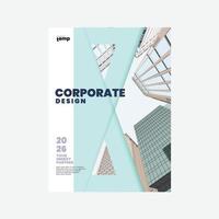 rapport annuel d'entreprise, design créatif vecteur