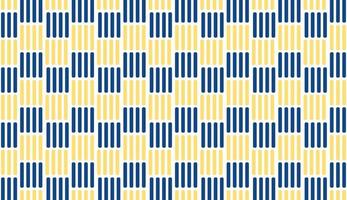 motif de ligne droite dans les couleurs bleus et jaunes. conception de modèle minimaliste vecteur