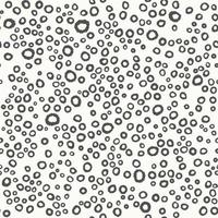 modèle vectoriel abstrait dessiné à la main avec des points, des bulles, des taches. fond harmonieux d'impression animale dans des couleurs neutres. style de griffonnage.