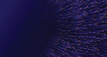 arrière-plan abstrait de couverture de conception de ligne de technologie bleu foncé et violet. illustration vectorielle eps10 vecteur