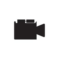 logo vectoriel d'icône de caméra. jeu d'icônes de photographie. icône de caméra de sécurité. icône photo et vidéo