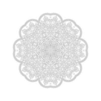 beau vecteur de mandala d'art en ligne pour la conception