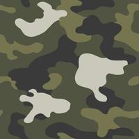 le camouflage militaire de texture répète le motif vectoriel harmonieux pour le tissu, l'arrière-plan, le papier peint et autres. impression de vêtements classiques. motif de camouflage vectoriel continu monochrome abstrait.