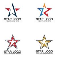logo étoile modèle vecteur icône illustration design-vecteur