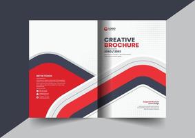 brochure d'entreprise brochure de profil d'entreprise rapport annuel livret proposition d'entreprise page de couverture mise en page conception de concept vecteur