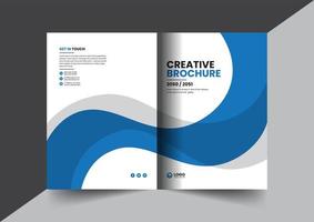 brochure d'entreprise brochure de profil d'entreprise rapport annuel livret proposition d'entreprise page de couverture mise en page conception de concept vecteur