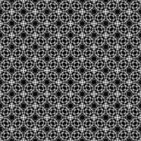 texture de motif de surface noir et blanc. bw conception graphique ornementale. ornements en mosaïque. modèle de modèle. vecteur