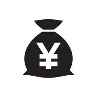 modèle d'icône de téléchargement dollar euro yen couleur noire modifiable. dollar euro yen télécharger symbole d'icône illustration vectorielle plate pour la conception graphique et web. vecteur