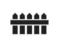 modèle d'icône de clôture couleur noire modifiable. symbole d'icône de clôture illustration vectorielle plate pour la conception graphique et web. vecteur