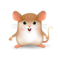 Caricature de la personnalité du petit rat