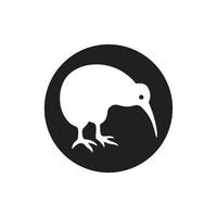 kiwi logo icône conçoit vecteur