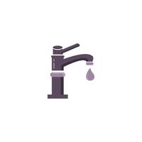 illustrations vectorielles à la mode de l'icône du robinet d'eau, adaptées à vos besoins de conception, logo, illustration, animation, etc. vecteur
