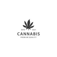 cannabis logo icône signe symbole conception vecteur