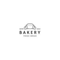 boulangerie pain frais logo icône signe symbole conception vecteur