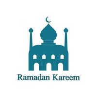 ramadan logo fond icône illustration vectorielle vecteur