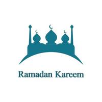 ramadan logo fond icône illustration vectorielle vecteur