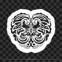 imprimé monogramme luxueux dans un style baroque rétro. illustration vectorielle vecteur