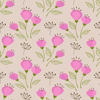 motif sans couture avec fleurs, motif répétitif abstrait.pour papier, couverture, tissu, textiles, emballage cadeau, publicité, art mural, décoration intérieure. illustration vectorielle de la mode. vecteur