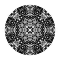 vecteur rond cercle abstrait. style mandala.